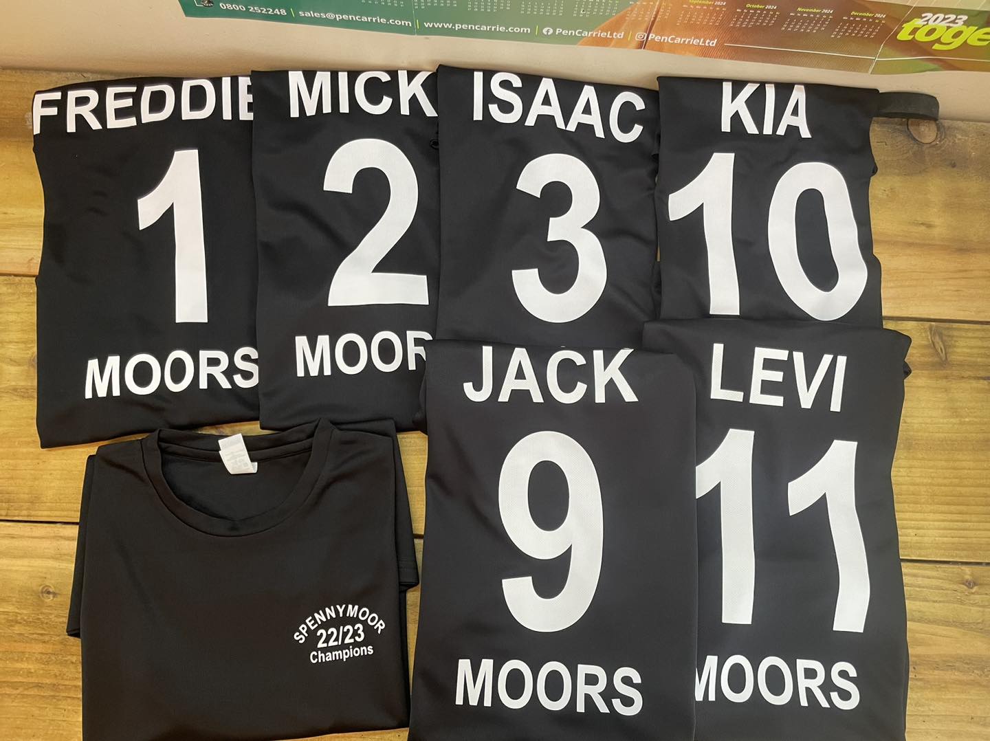 Custom team hoodies